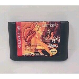 Disney's The Lion King Sega Genesis Game Cartridge Only Untested